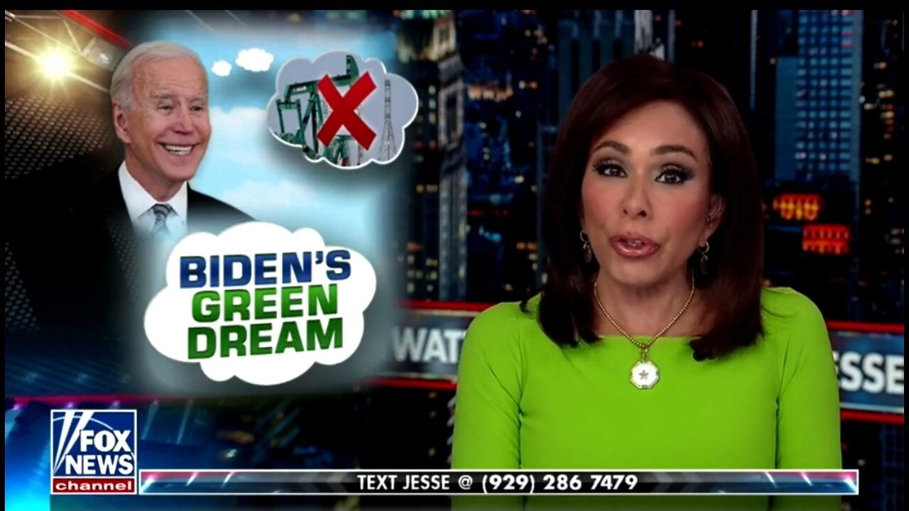 Judge Jeanine Calls Out Hypocrisy Of Democrats On Climate Change