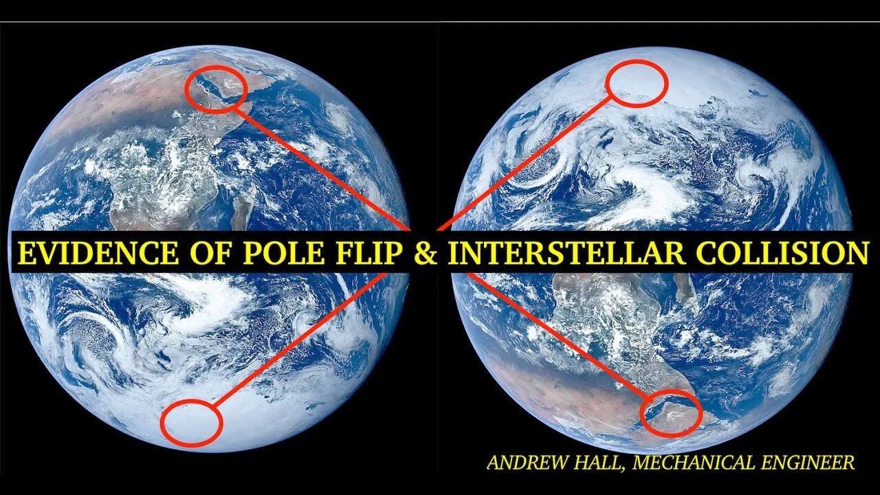 When the Poles Flipped from an Interstellar Collision. Andrew Hall, Mechanical Engineer