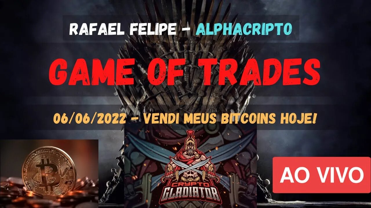 VENDENDO MEUS BITCOINS - ENTENDA O PORQUÊ! - 06/06/2022