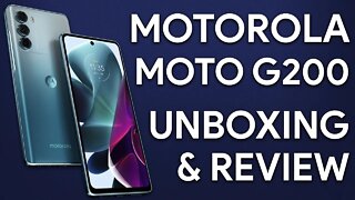 MOTO G200 5G | O INTERMEDIÁRIO TOP DE LINHA DA MOTOROLA! | NOVO SMARTPHONE DO CANAL!