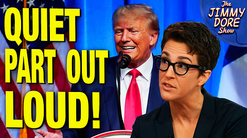 Rachel Maddow ADMITS Trump’s Indictment Is Political Ploy To Stop His Campaign!