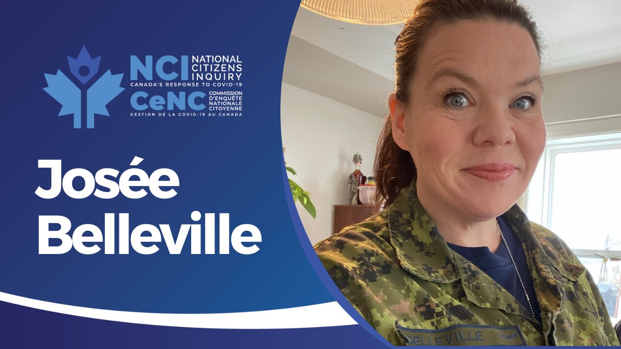 Josée Belleville: Victim of Vaccine Mandates and Discrimination in the Military | Quebec City Day One | NCI