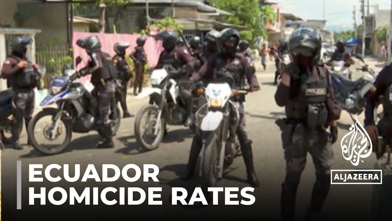 War against cartels: Ecuador has one of the highest homicide rates