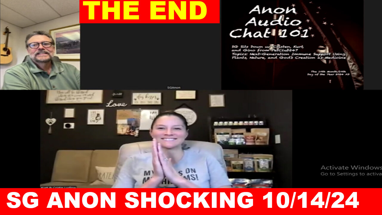 SG ANON SHOCKING NEWS 10/14/2024 🔴 Gino & Cristin 🔴 Mushrooms, and God's Medicinal Foods