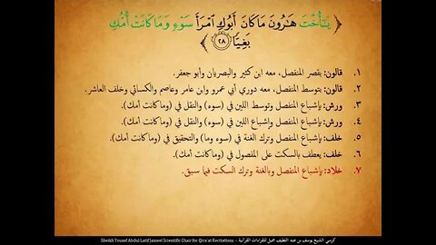 123 ‏‏الربع المائة وثلاث وعشرون فحملته فانتبذت