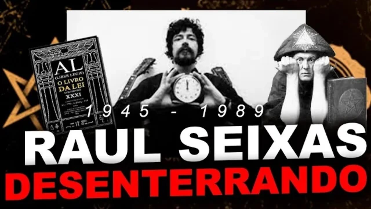 🔴Desenterrando Raul Seixas e os seus segredos