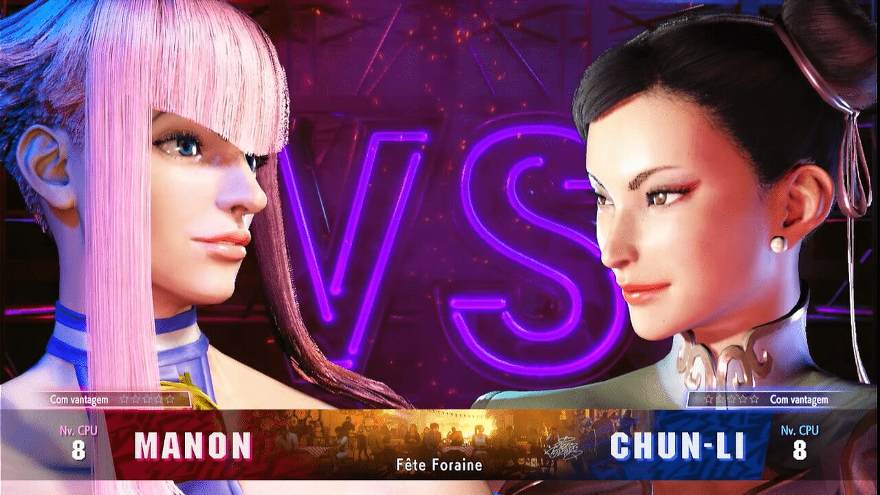 STREET FIGTHER 6 - MANON VS CHUN-LI (HARDEST)