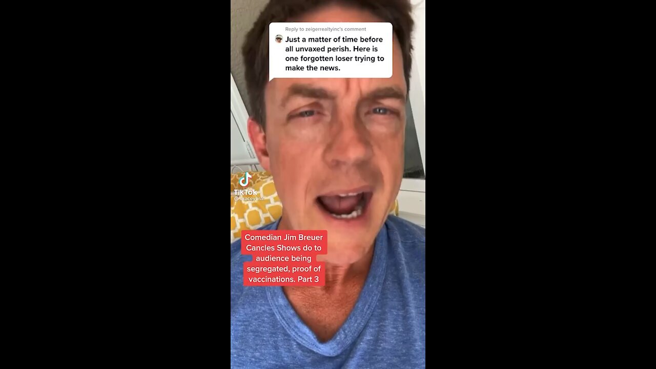 Jim Breuer is pissed off of vax segregation