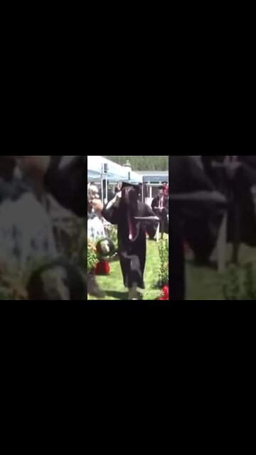 Sami Smith Chases Down Someone at Graduation #shorts #kielyrodni