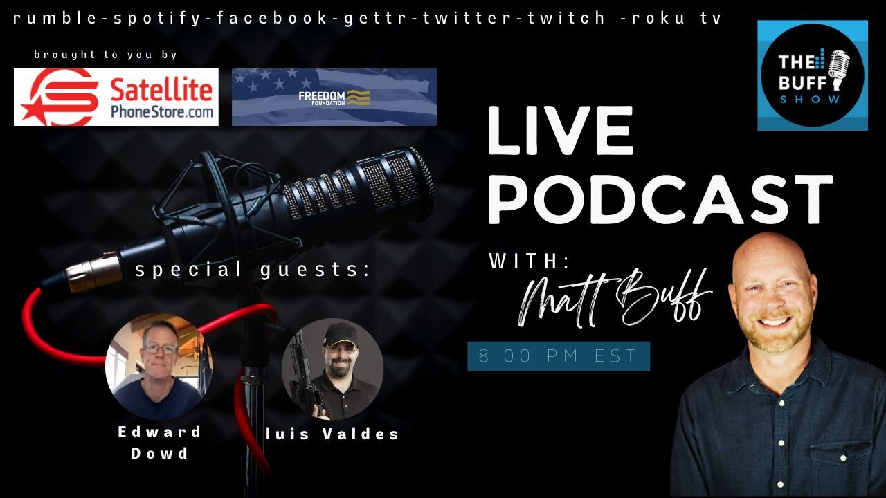 Thursday 3-16-23 Live with Matt Buff