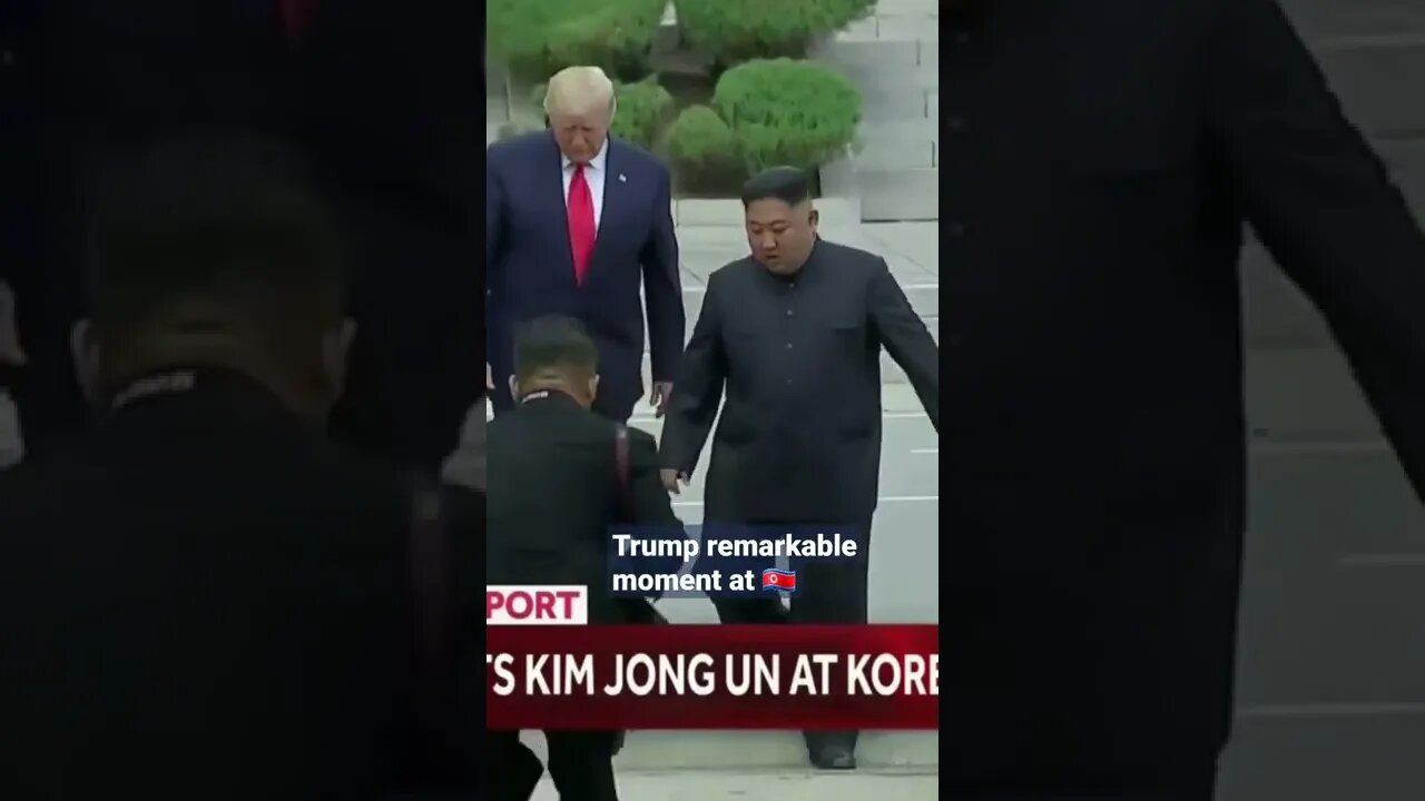 Trump remarkable moment