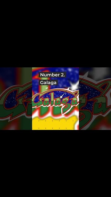 Top 10 Games of 1981 | Number 2: Galaga #shorts