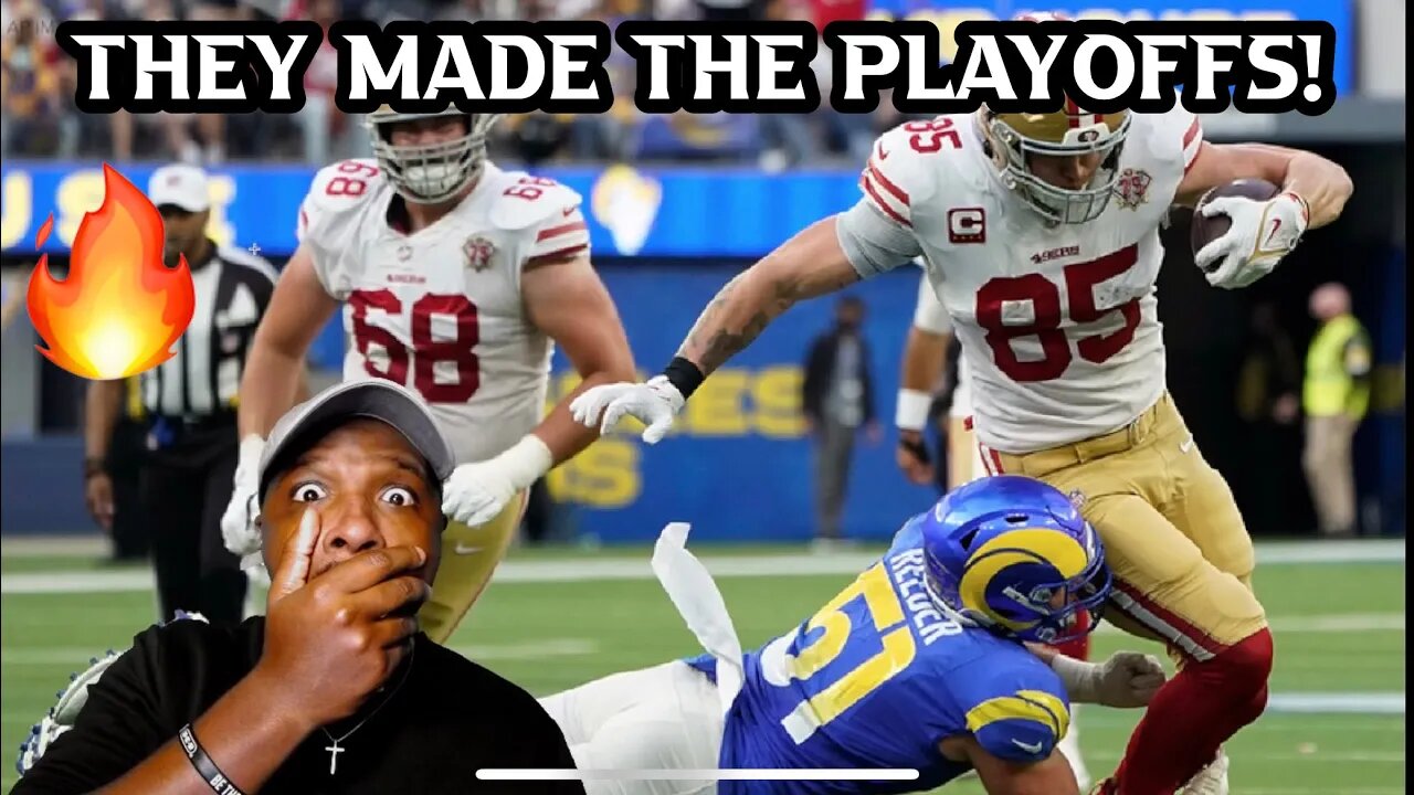 THE RAMS CHOKED! 49ers vs. Rams Week 18 Highlights | NFL 2021 REACTION