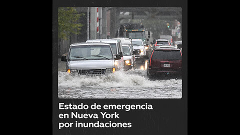 Declaran el estado de emergencia en Nueva York por una fuerte tormenta