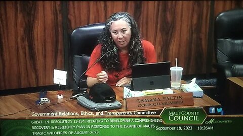 Maui Gov Ethics Transparency Committee 9-18-23 Closing 5 Paltin 2
