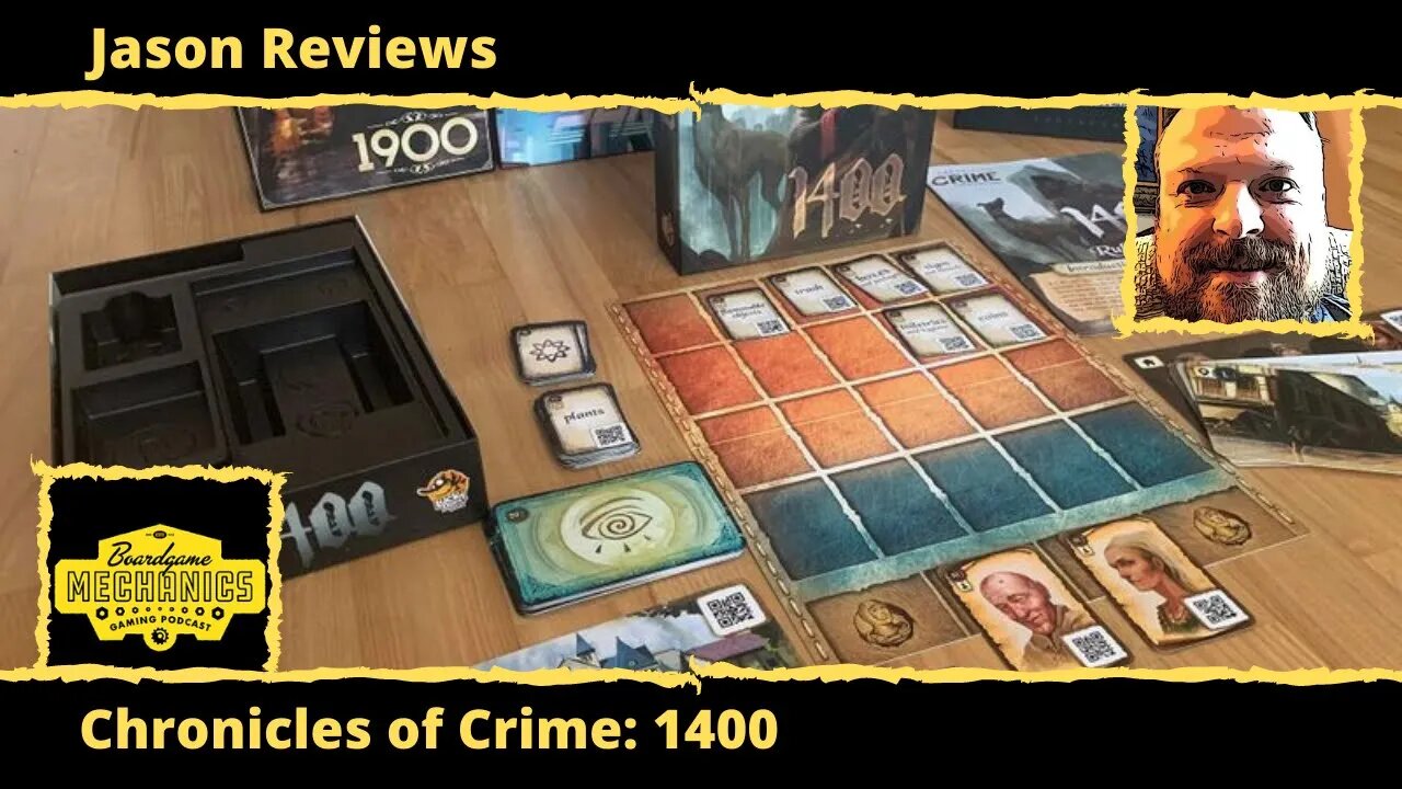 Jason's Board Game Diagnostics of Chronicles of Crime: 1400