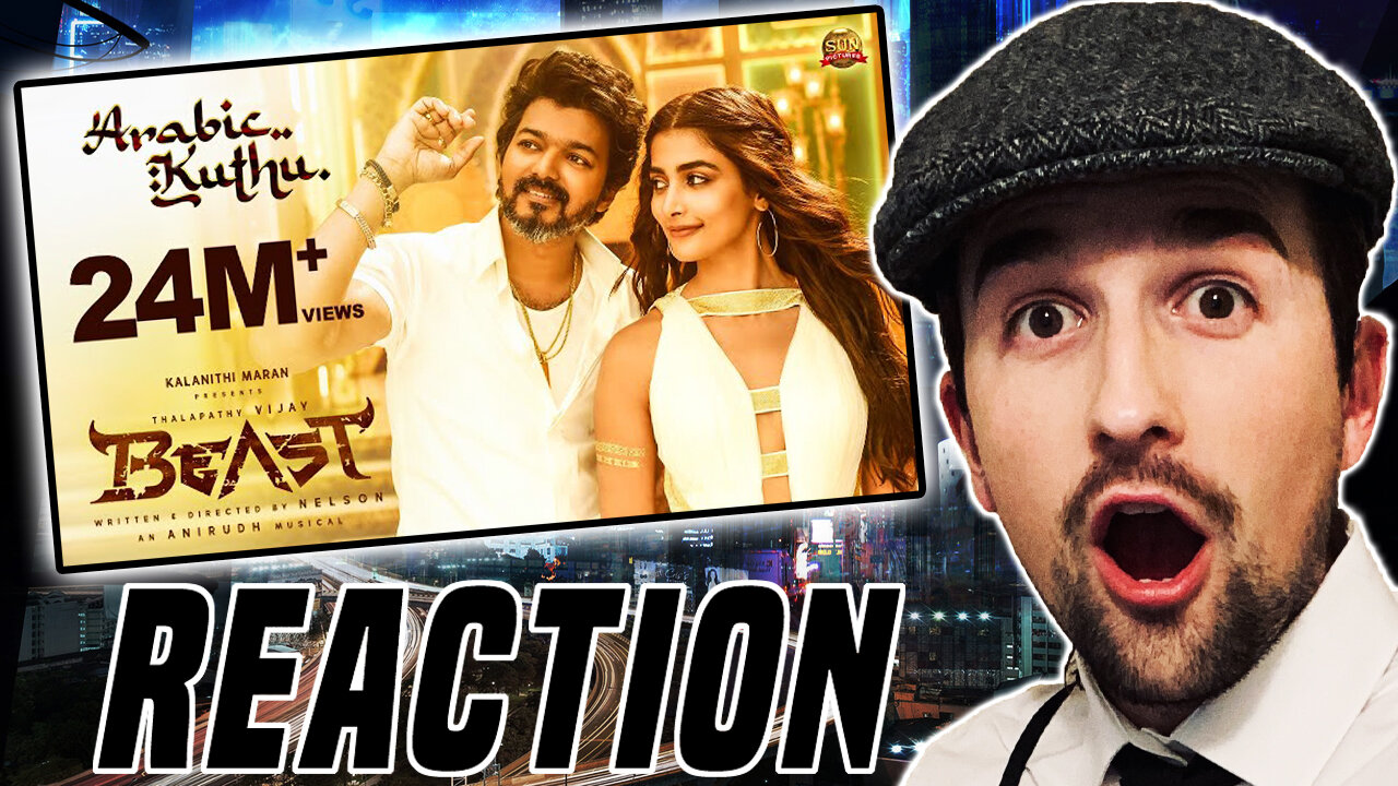 Arabic Kuthu | Halamithi Habibo -Lyric Video| Beast| Thalapathy Vijay| Sun Pictures REACTION!