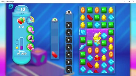 Candy Crush Soda Saga Level 182