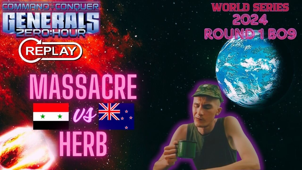 WORLD SERIES 2024 | Massacre vs Herby | 1/32FINAL BO9 #C&C #GENERALS #ZERO_HOUR