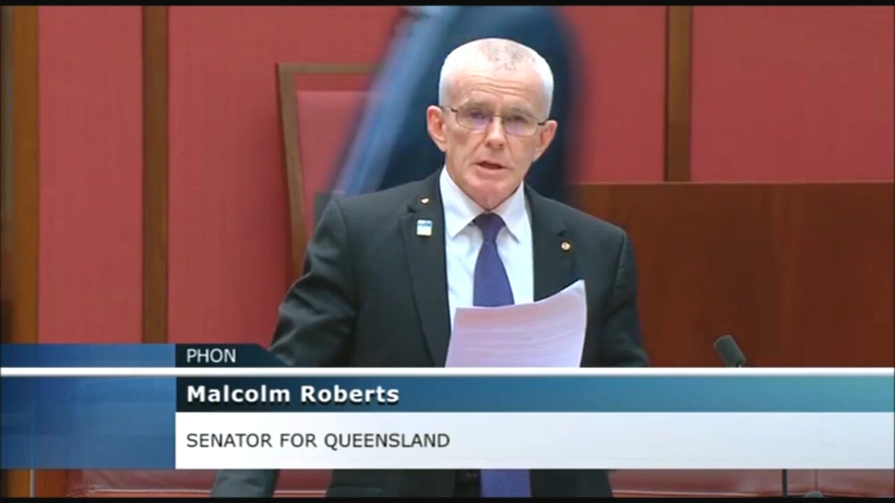 Senator Malcolm Roberts exposes COVID measures and climate mismanagement MUST SEE! IMPORTANT! SPREAD