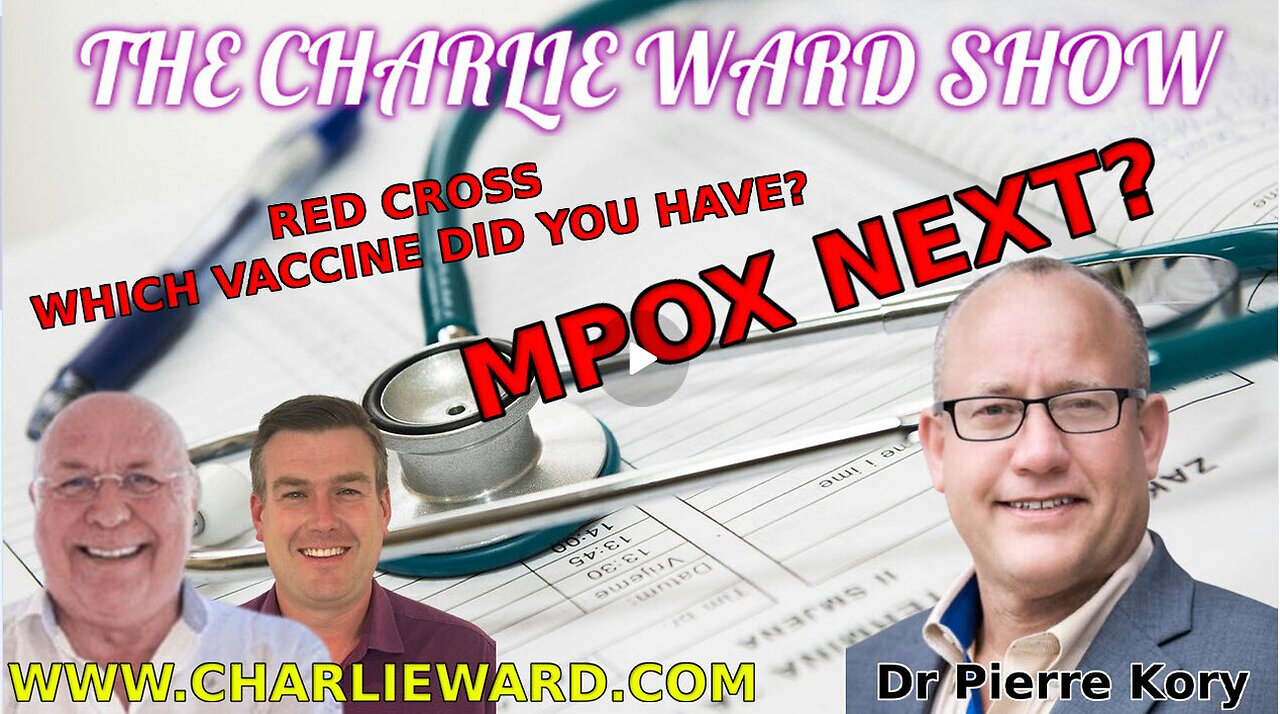 THE RED CROSS WANTS TO KNOW YOUR VACCINE STATUS WITH DR PIERRE KORY & PAUL BROOKER