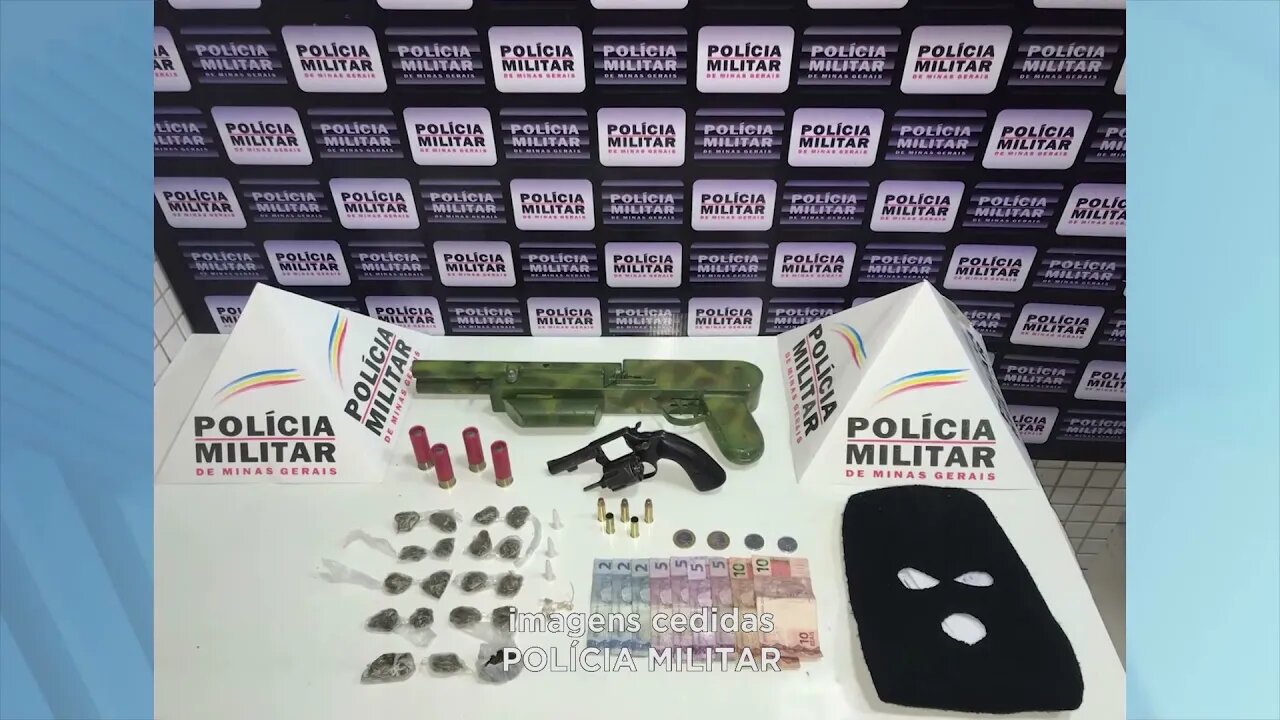 Caratinga: Dupla é presa com drogas e armas durante operação