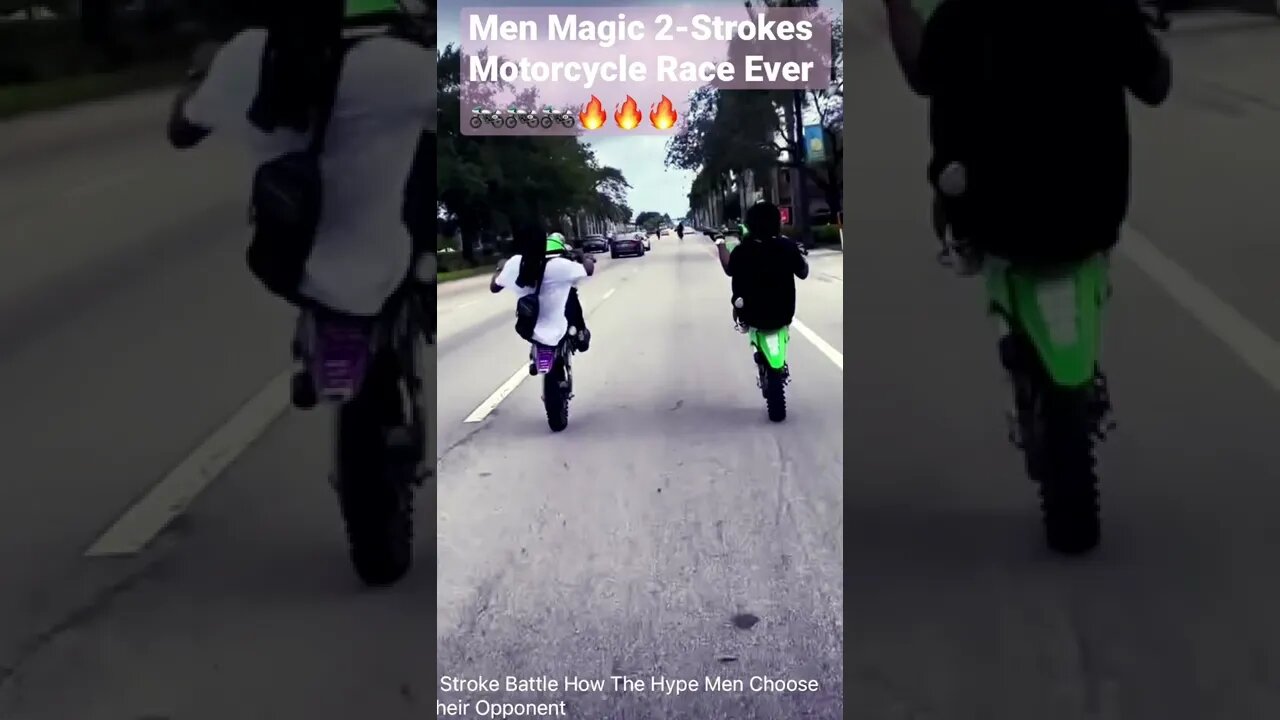 Men Magic 2- Stroke Motorcycles Race Ever 🏍🏍🏍🔥🔥🔥