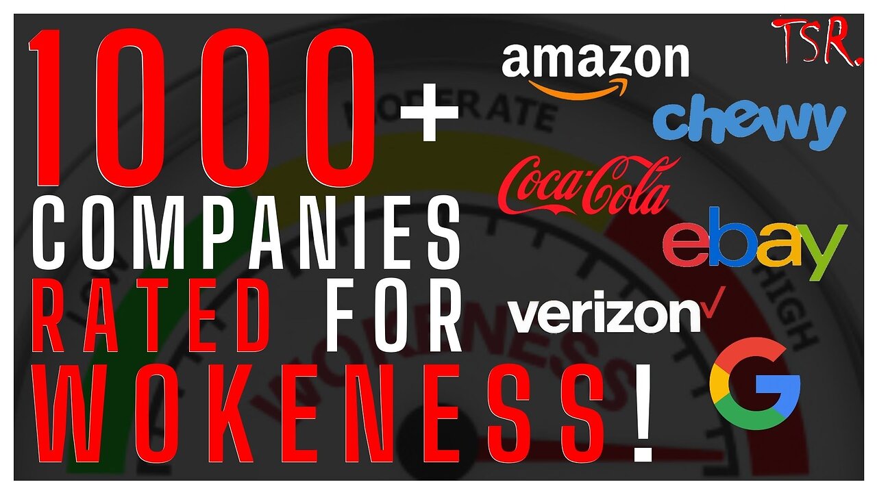 1000+ Companies RATED for WOKENESS! IS your FAVORITE RETAILER or SOCIAL MEDIA company on this list?