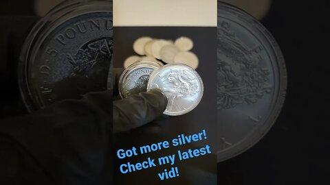 new silver added to the stack! check my new vid!