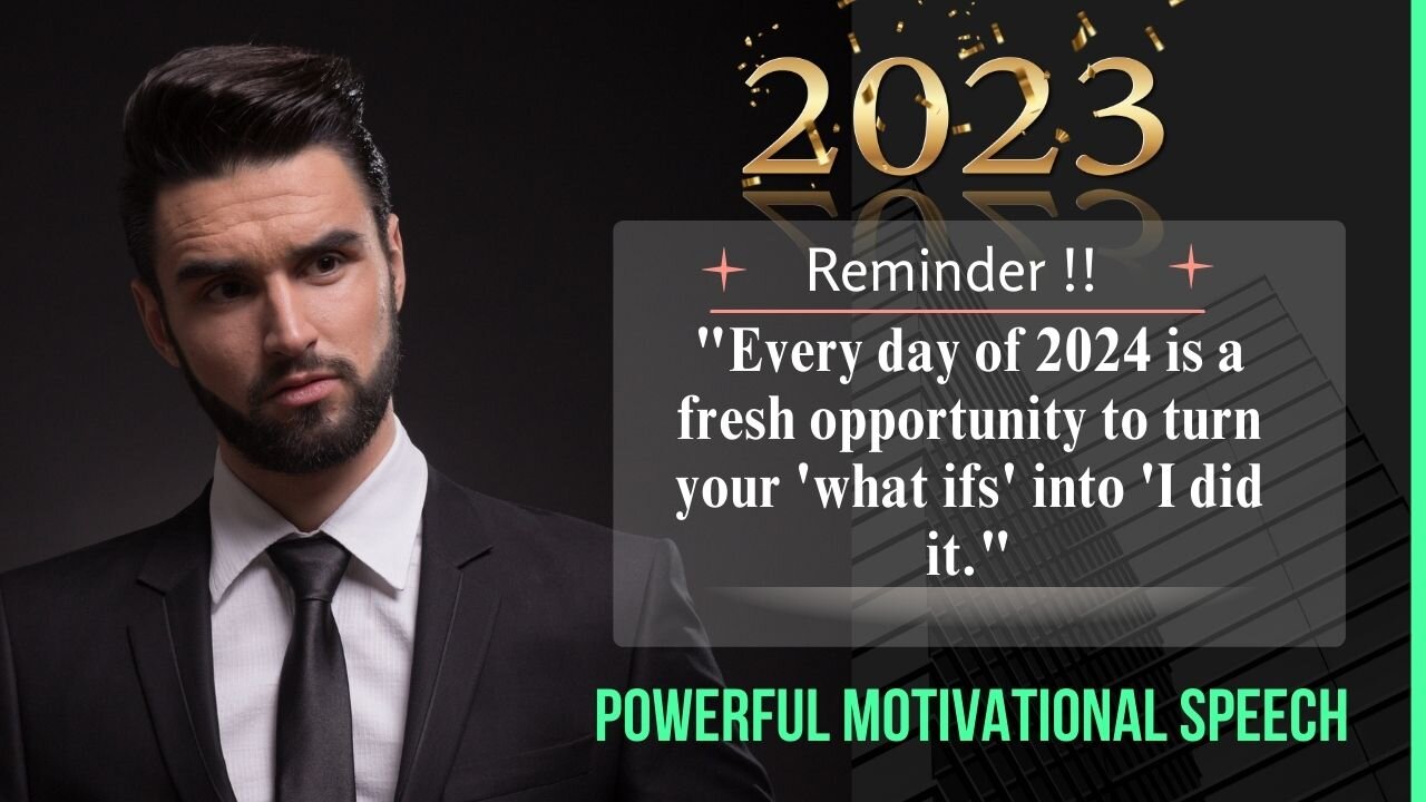 WAKE UP TO SUCCESS: 2024's Most Inspiring Motivation Speech @PositivePod