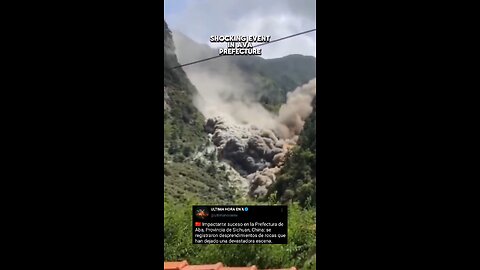 🇨🇳 Impactante suceso en la Prefectura de Aba, Provincia de Sichuan, China