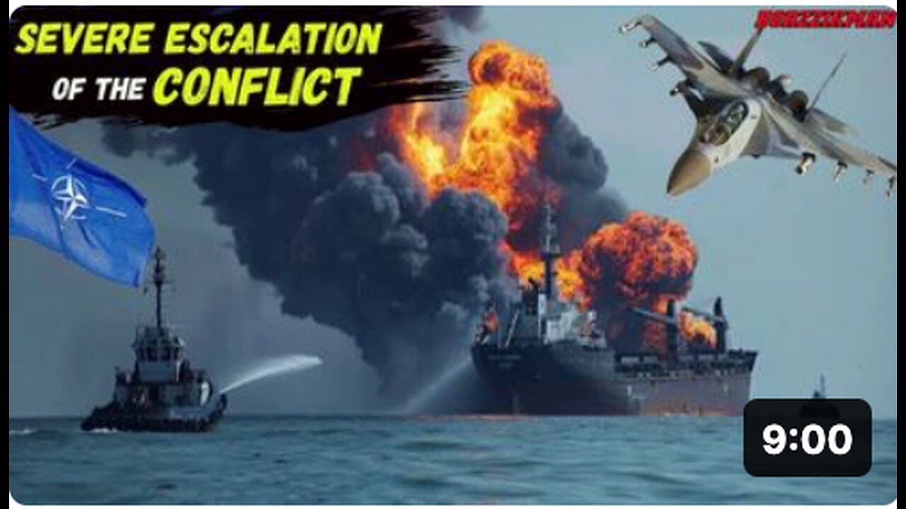 Black Sea on FIRE: Russia Sunk NATO Ship Full of Missiles for US Fighters┃RU Army Captured 'VOLFINO'