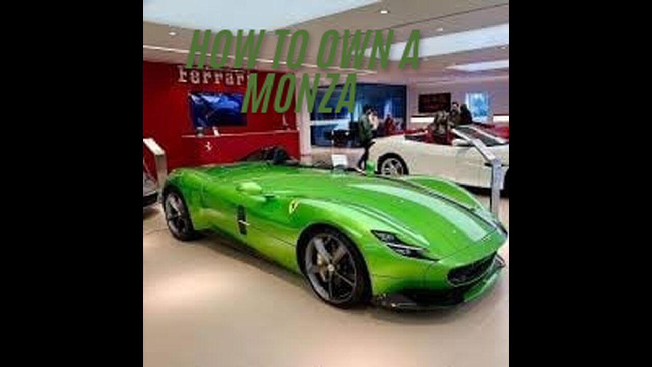 How to own a Monza
