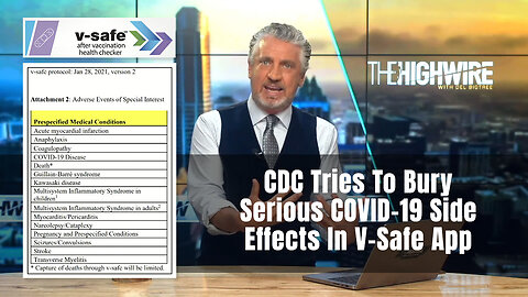 CDC Tries To Bury Serious COVID-19 Side Effects In V-Safe App