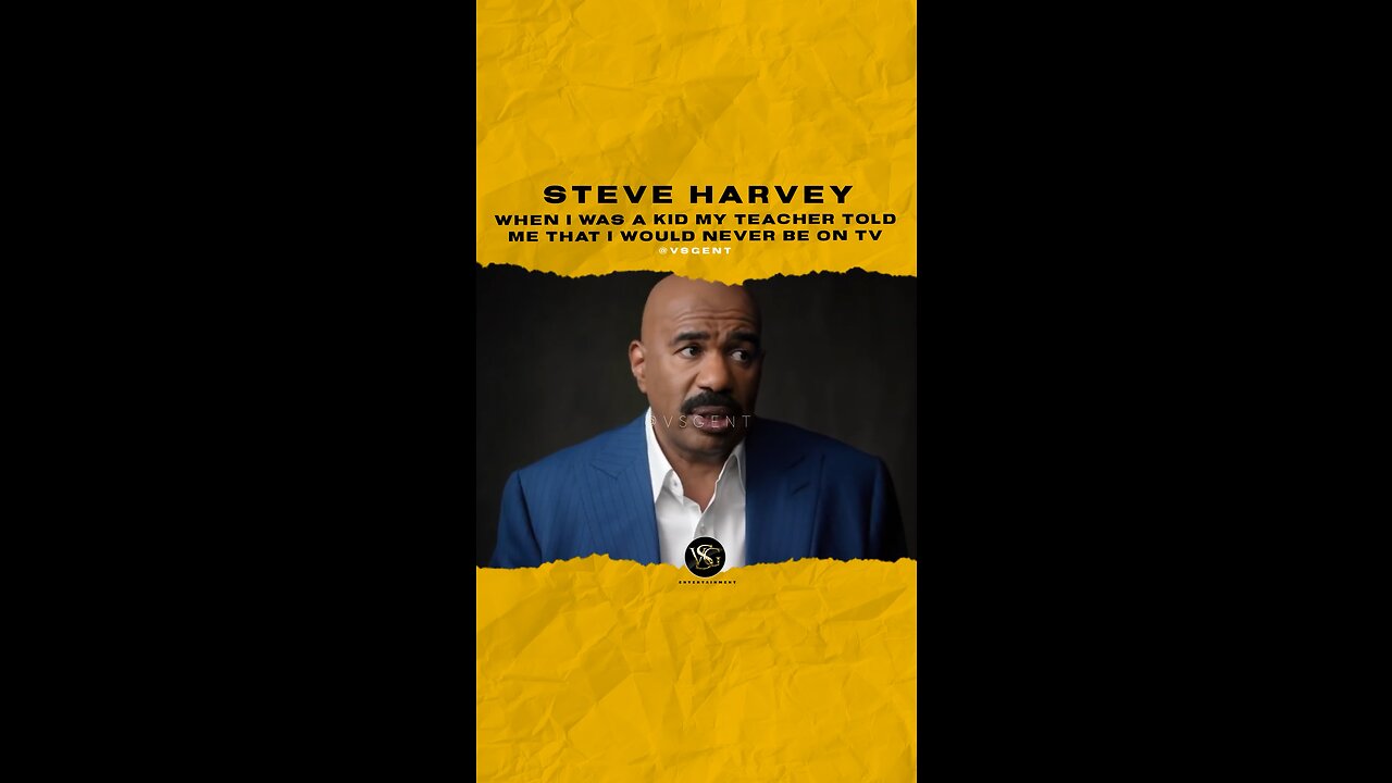 #steveharvey When I was a kid my teacher told me that I would never be on TV. 🎥 @OWNTV