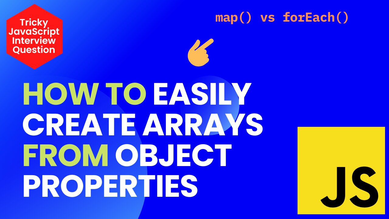 A Step-by-Step Guide to Creating Arrays from Object Properties in JavaScript