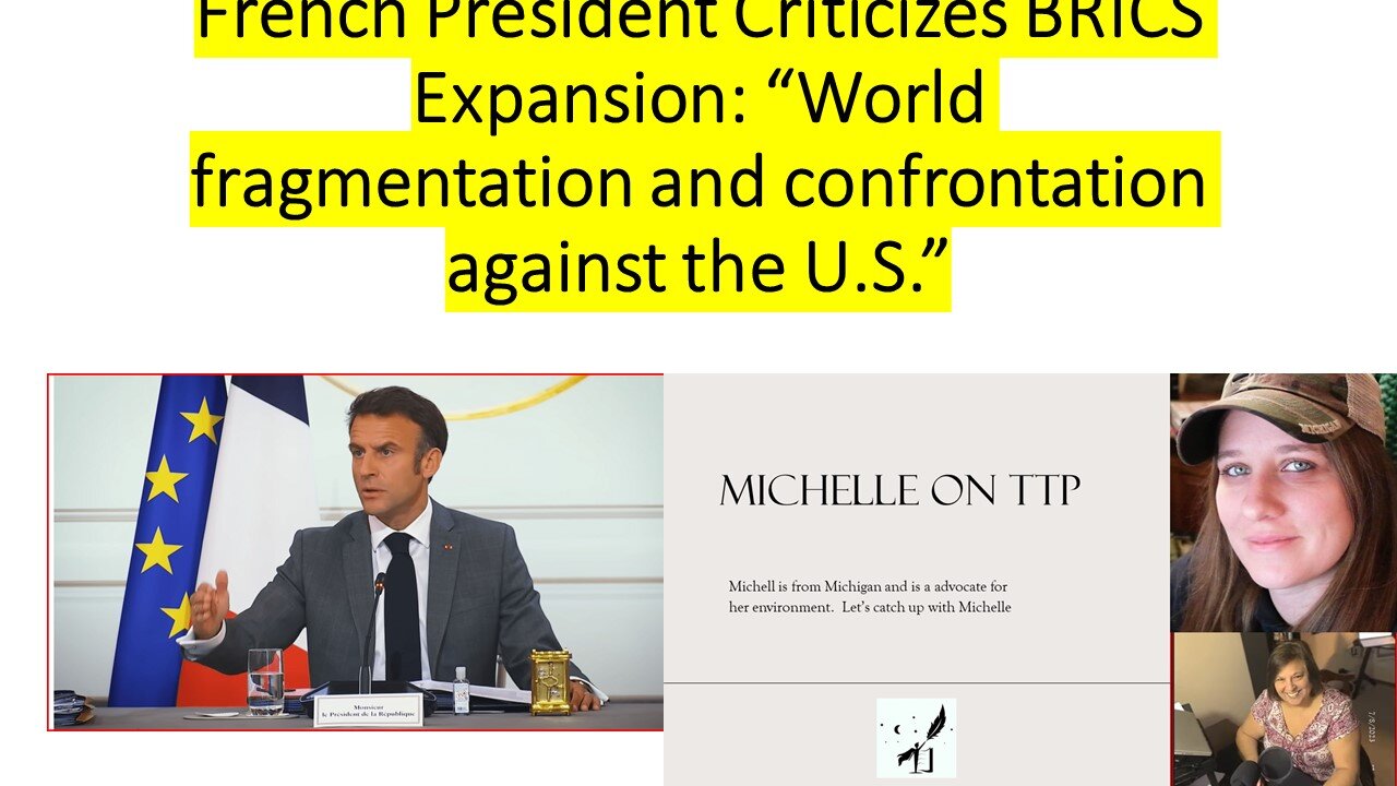 “The expansion of BRICS shows an intention to build an alternative global order to the existing one,