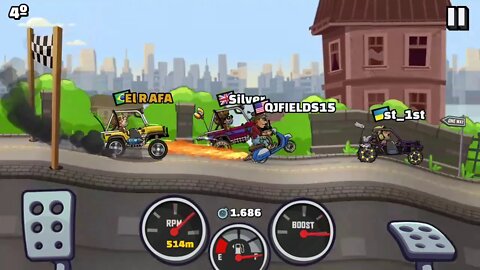 #hillclimbracing2 #corrida ENTRE NA EQUIPE , NOME OS LEOES !