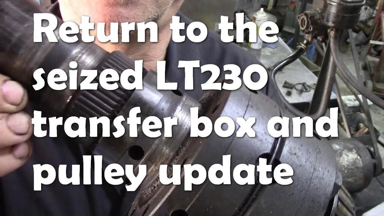 Looking back at the seized transfer case - strip down of parts and 300Tdi cover news