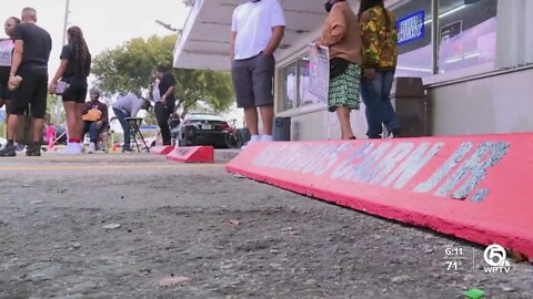 Black Lives Matter unveiling in Riviera Beach