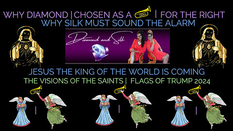 WHY DIAMOND| CHOSEN AS A TRUMPET| FOR THE RIGHT| FLAGS OF TRUMP 2024