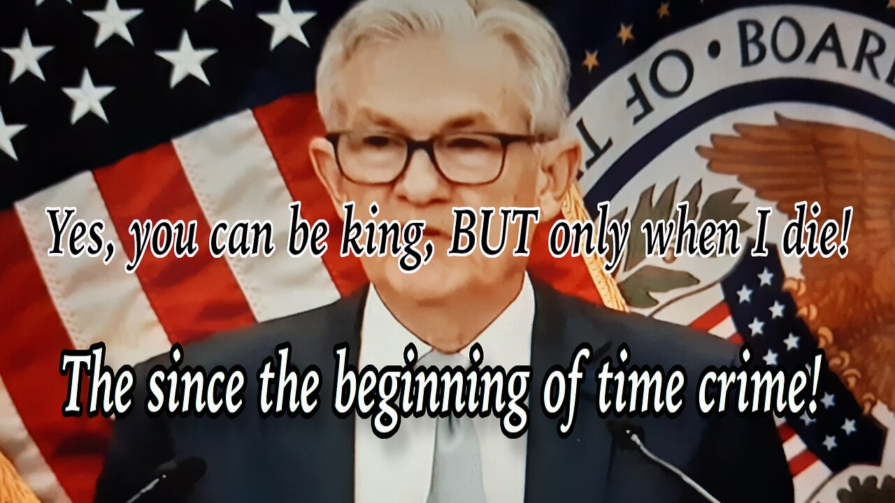 The since the beginning of time crime! Or the crime we are in crime time!