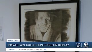 Private art collection going on display