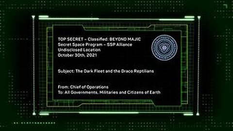 SSP Update - Part 6: The dark fleet & draco reptilians - full history