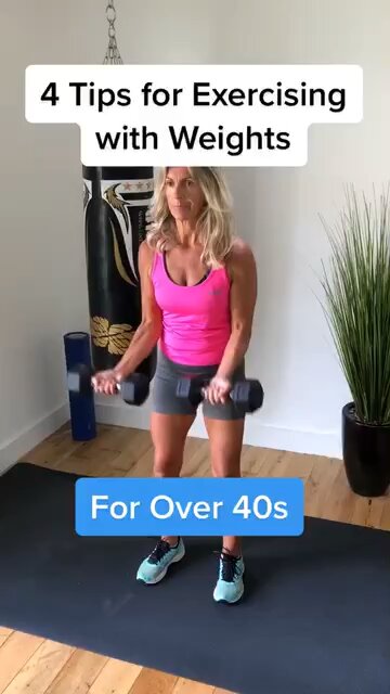 Over 40s Before You Exercise With Weights - Watch This!
