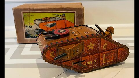 Unknown Pre War Tank Rolls across the Floor!....Maybe