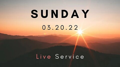Sunday Service // Воскресное служение Техас (Texas) - 03/20/2022