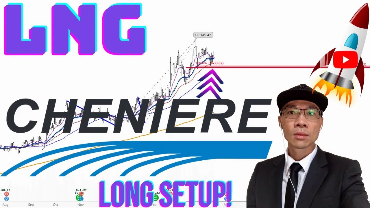 Cheniere Energy $LNG - Long Setup. Support $134 Continue to Hold? Position Size | Earnings Play 🚀🚀