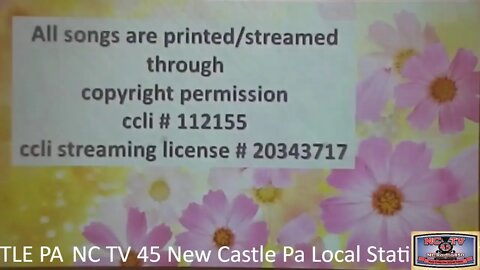 NCTV45 FIRST PRESBYTERIAN CHURCH SUNDAY SERVICE NEW CASTLE PA MAY 10 2020