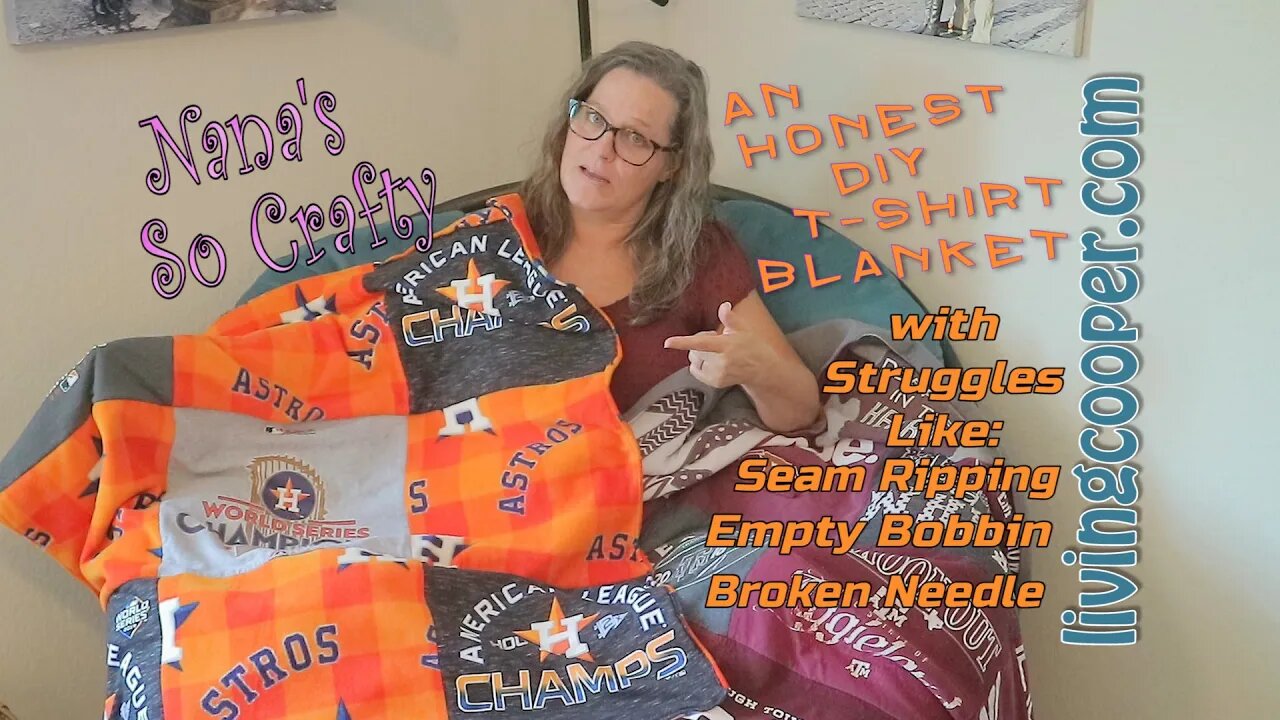 Nana So Crafty - DIY T Shirt Blanket